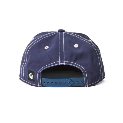 Goorin Bros. baby b cotton 6 panel baseball cap Blue back view