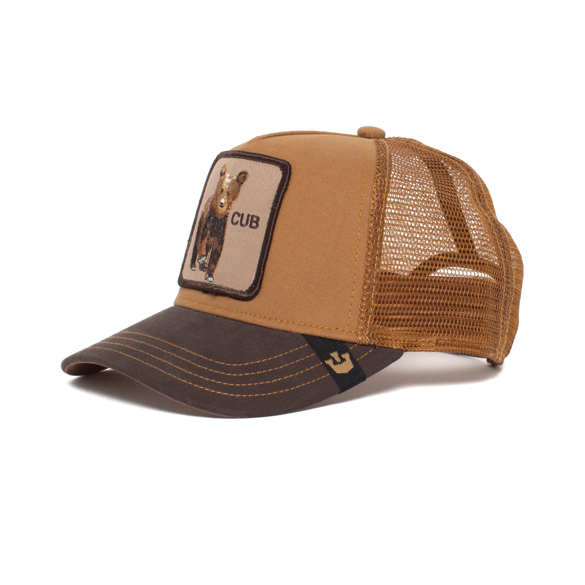 Goorin Bros. baby cub baseball cap Brown left side view
