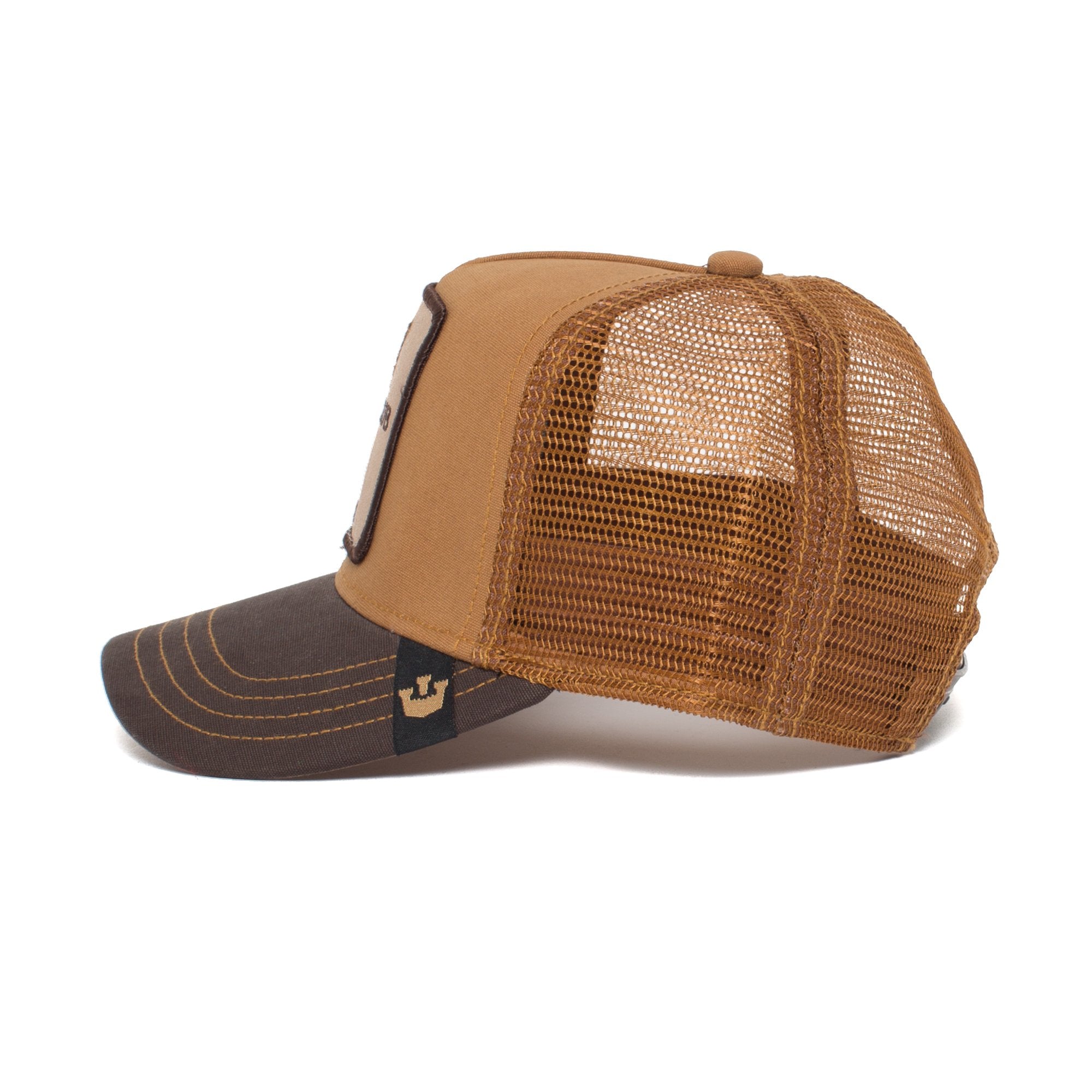 Goorin Bros. baby cub baseball cap Brown side view
