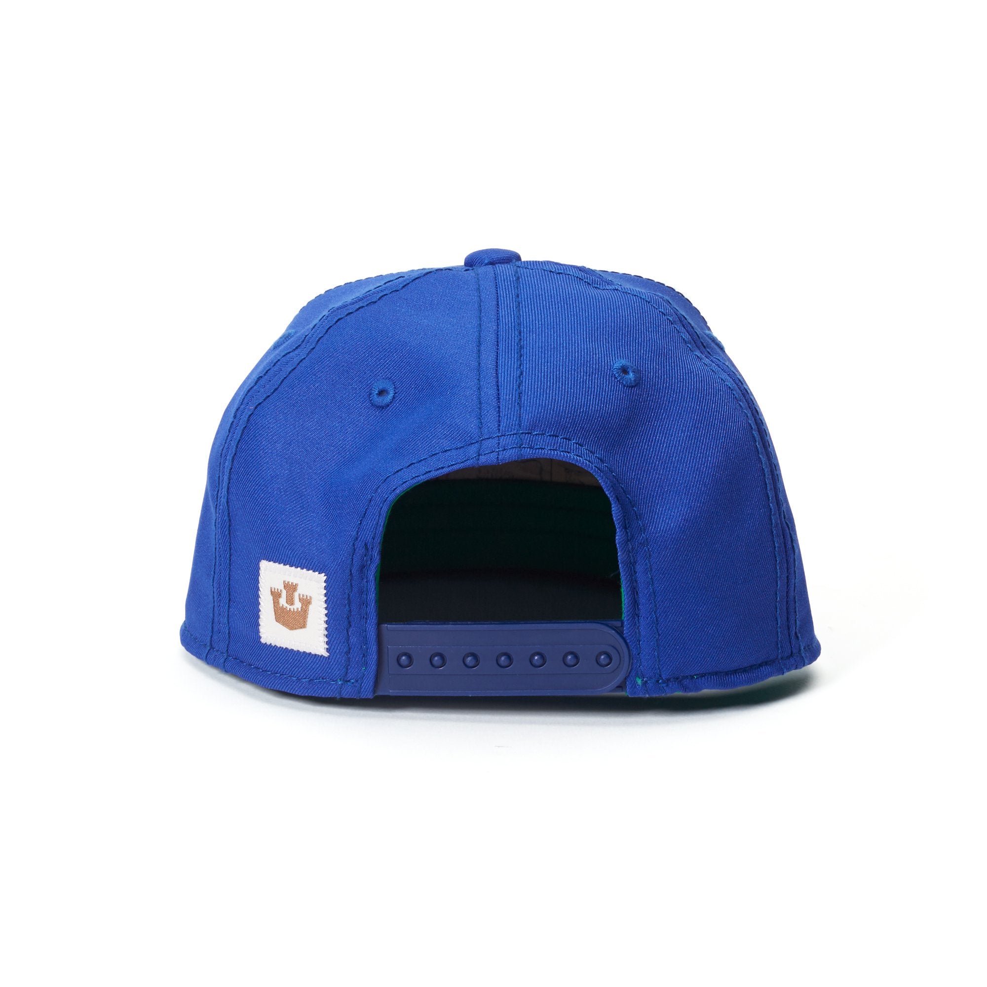 Goorin Bros. summer vacation trucker baseball cap Royal Blue back view