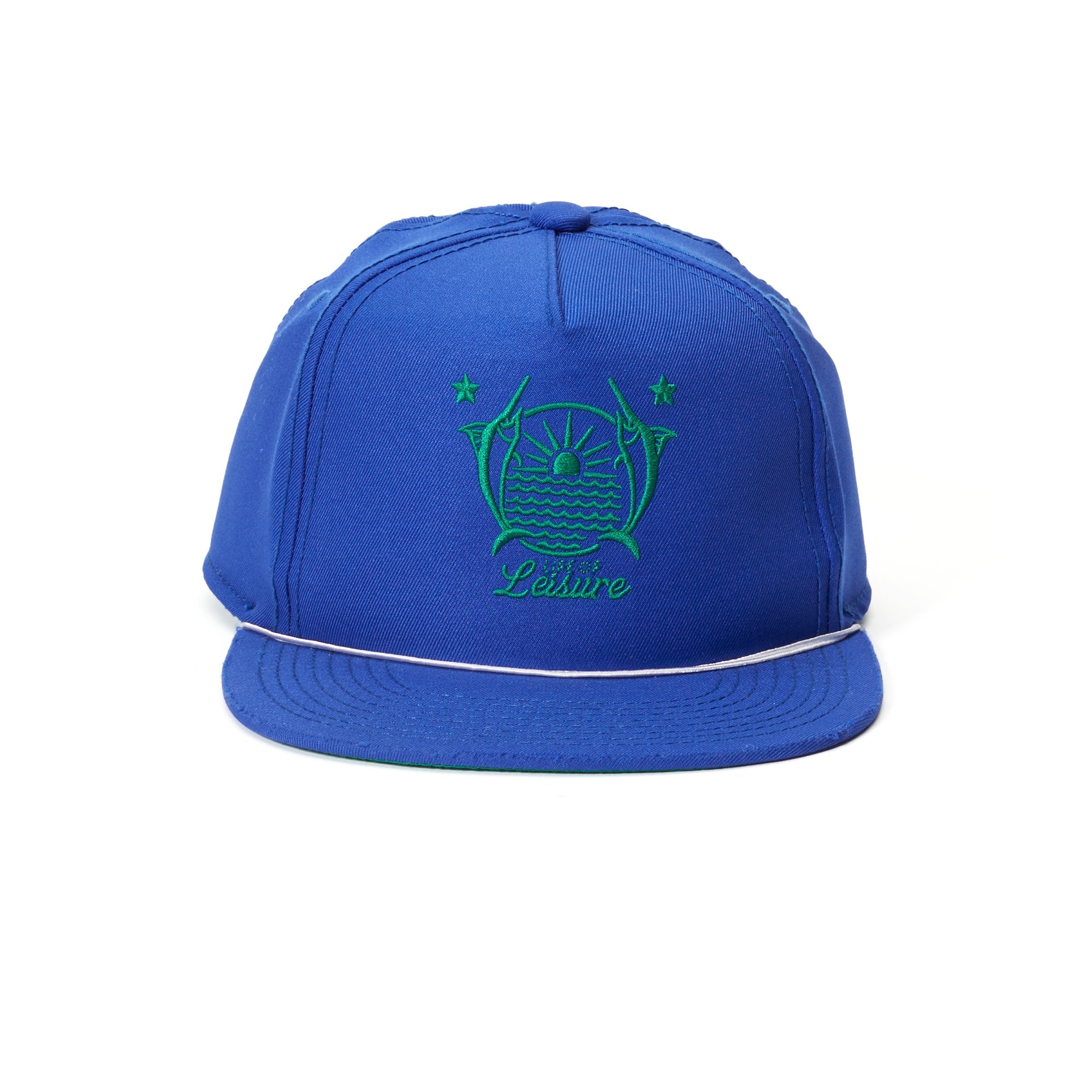 Goorin Bros. summer vacation trucker baseball cap Royal Blue front view