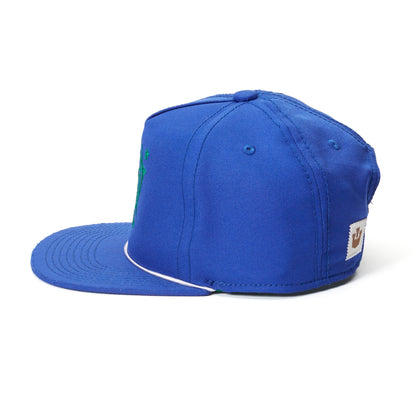 Goorin Bros. summer vacation trucker baseball cap Royal Blue side view