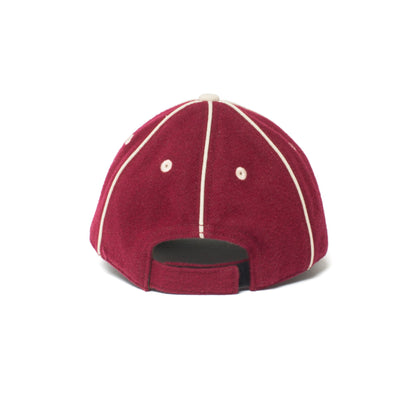 Goorin Bros. big slugger wool blend 6 panel baseball cap Red back view