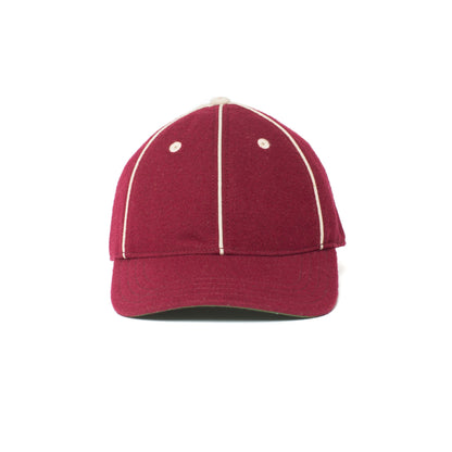 Goorin Bros. big slugger wool blend 6 panel baseball cap Red front view