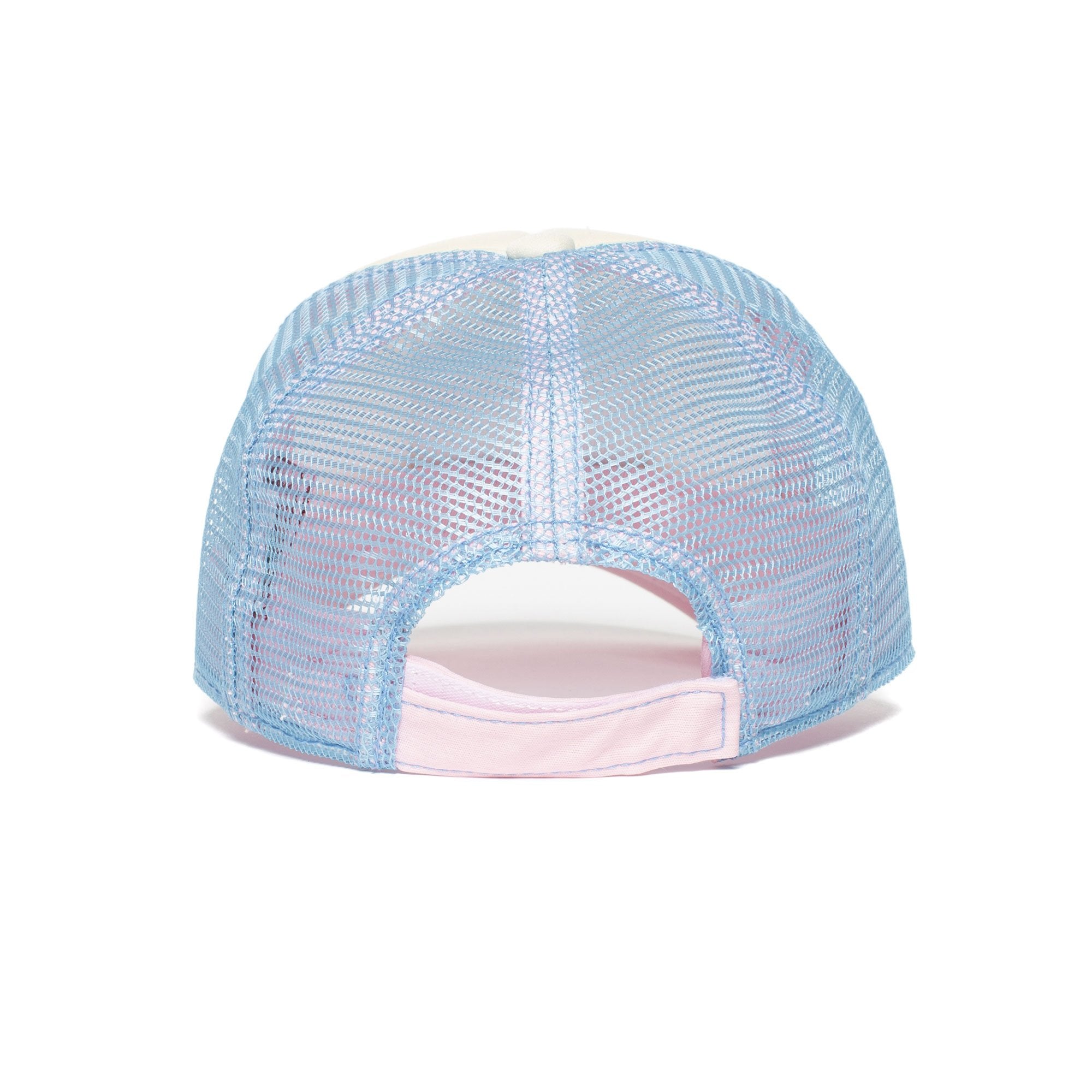 Goorin Bros. silly goose trucker baseball cap Pink back view