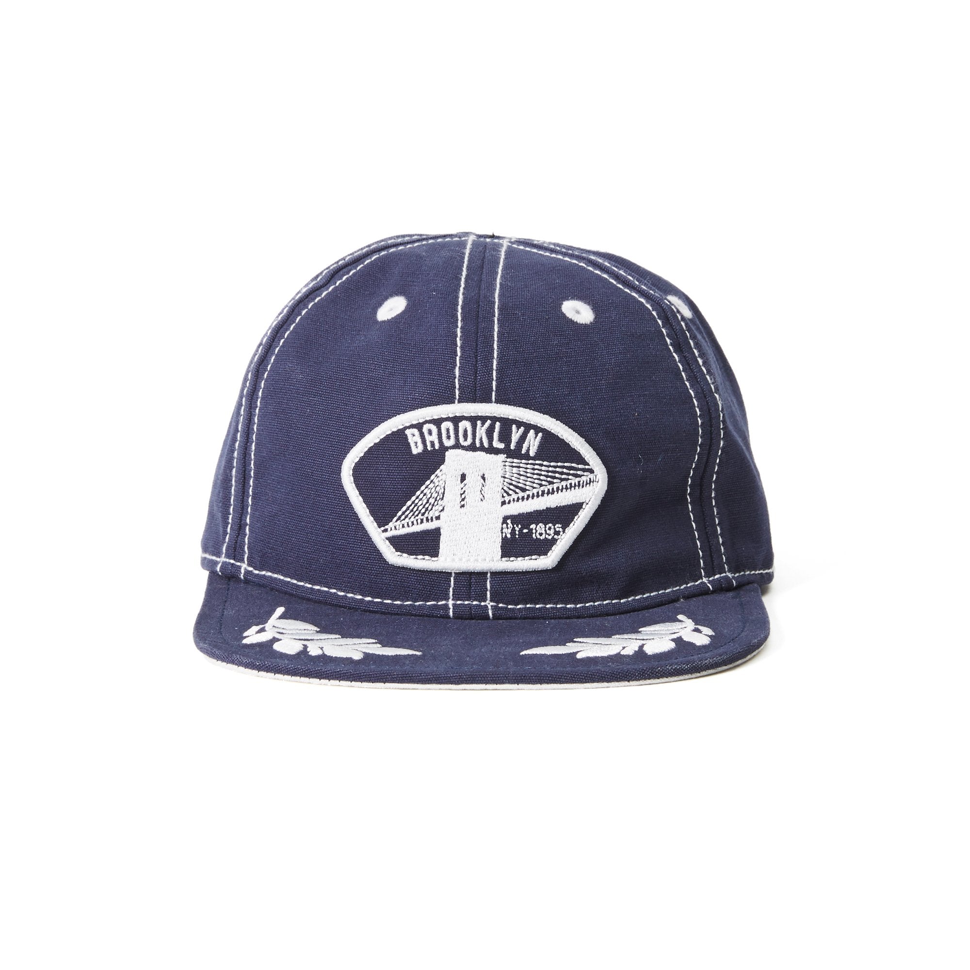 Goorin Bros. baby erwin cotton 6 panel baseball cap Navy front view