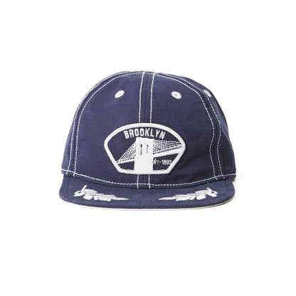 Goorin Bros. baby erwin cotton 6 panel baseball cap Navy front view