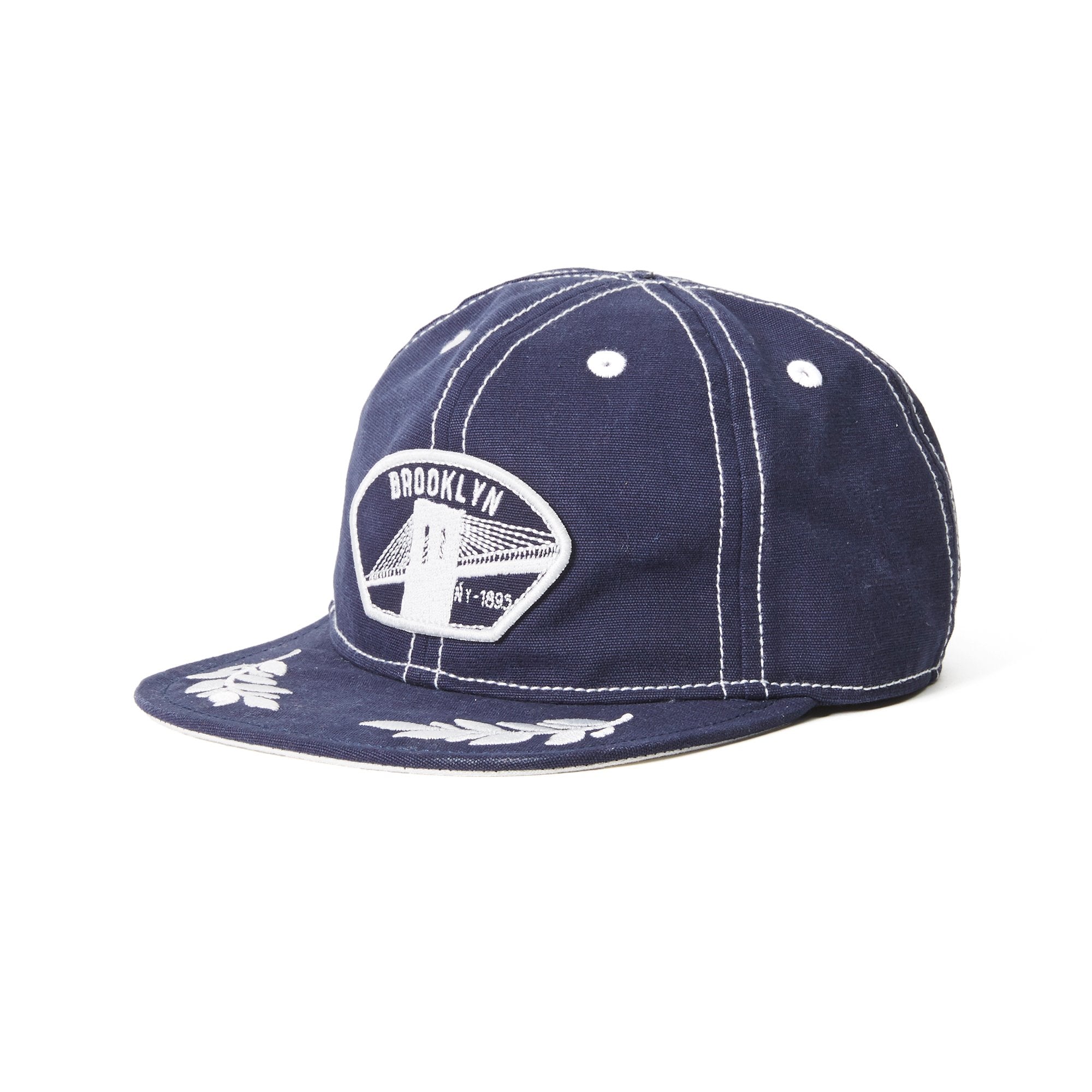 Goorin Bros. baby erwin cotton 6 panel baseball cap Navy left side view