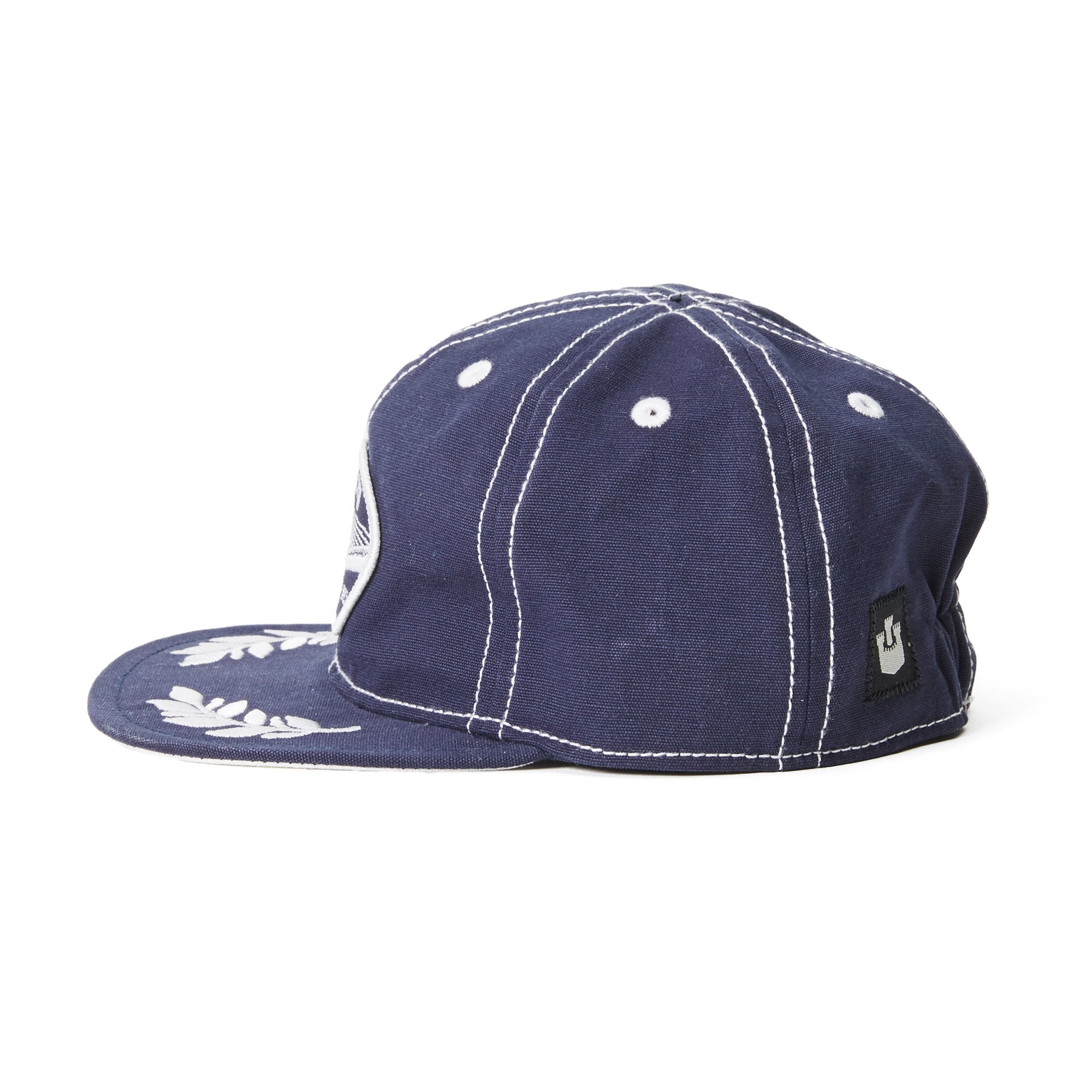 Goorin Bros. baby erwin cotton 6 panel baseball cap Navy side view