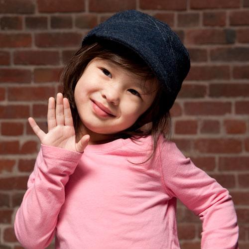 Goorin Bros. harvest moon jr wool blend cadet cap Navy womens styling