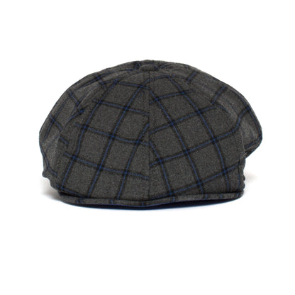 Goorin Bros. nicco b polyester gatsby flatcap Grey front view