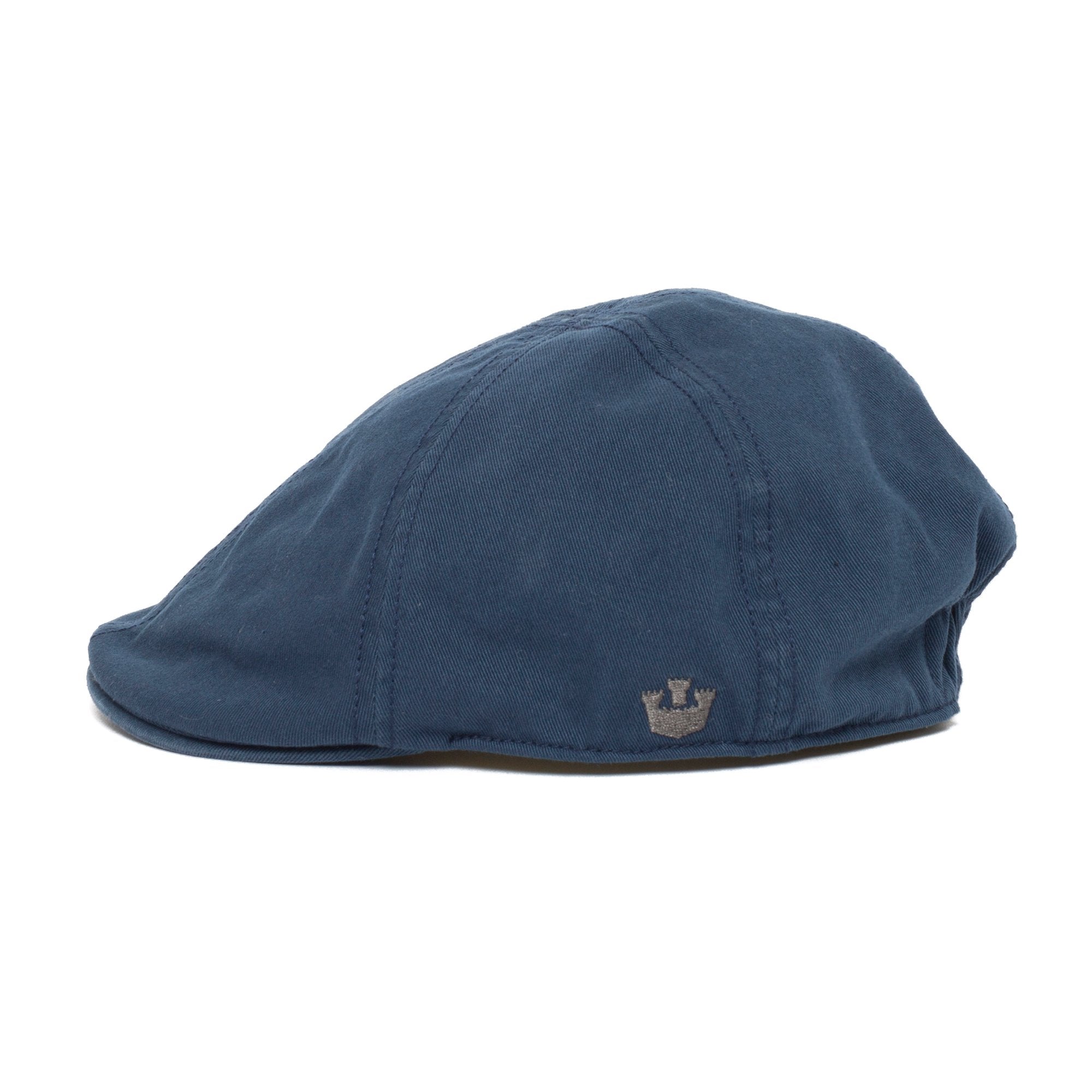 Goorin Bros. hamburger cotton ivy flatcap Navy side view