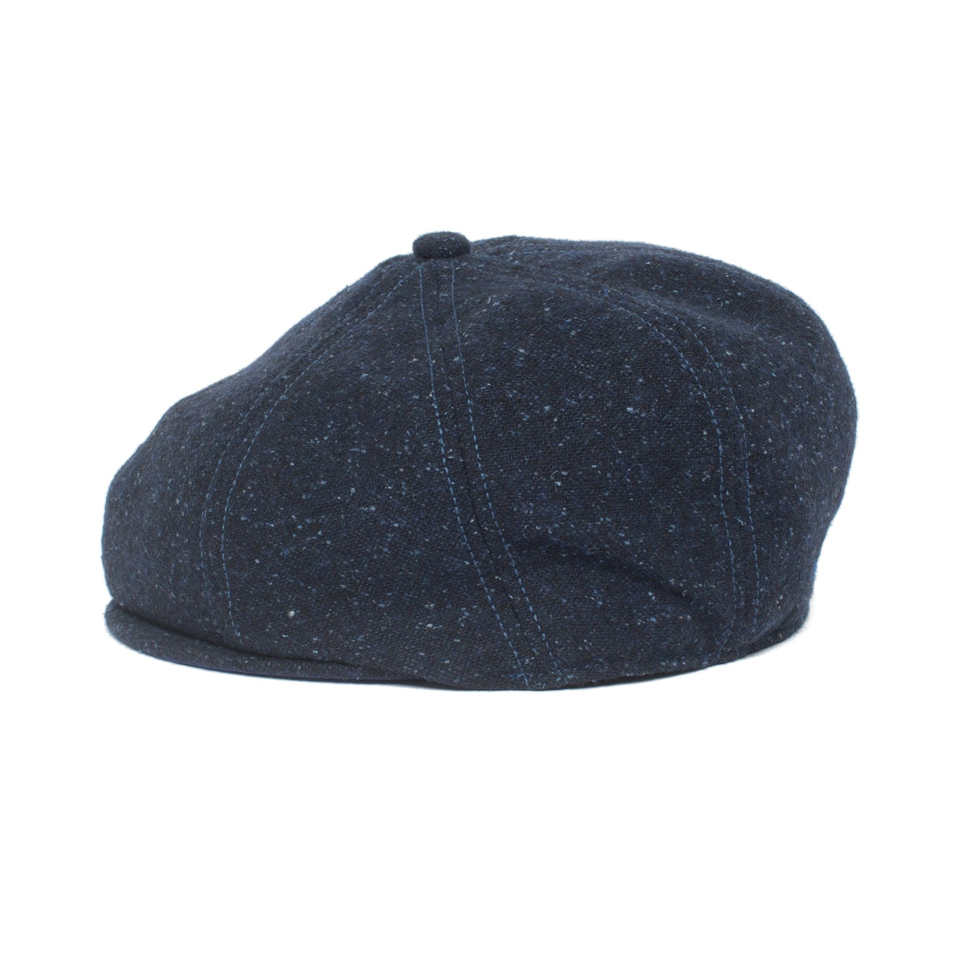 Goorin Bros. super ted wool blend gatsby flatcap Navy side view