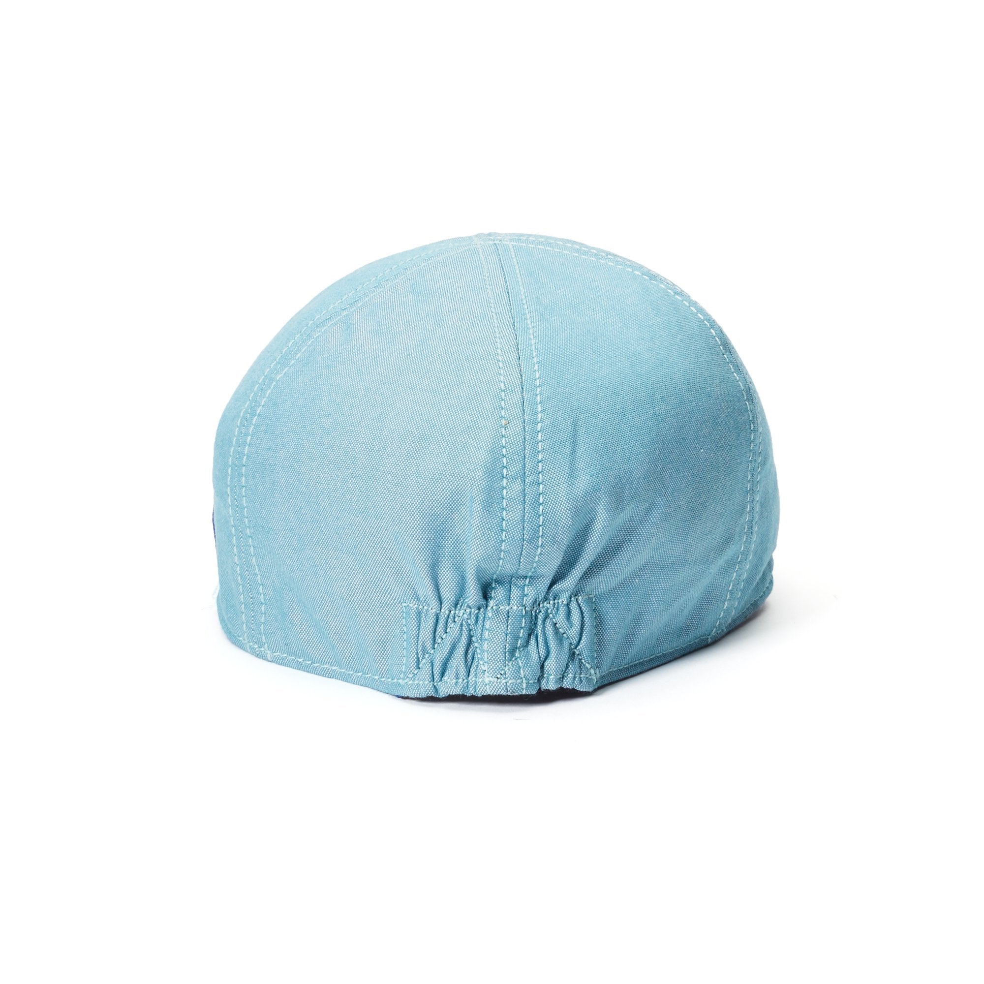 Goorin Bros. little cruiser cotton duckbill ivy flatcap Turquoise back view