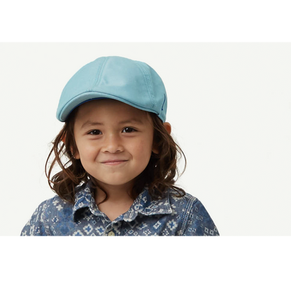 Goorin Bros. little cruiser cotton duckbill ivy flatcap Turquoise  mens styling