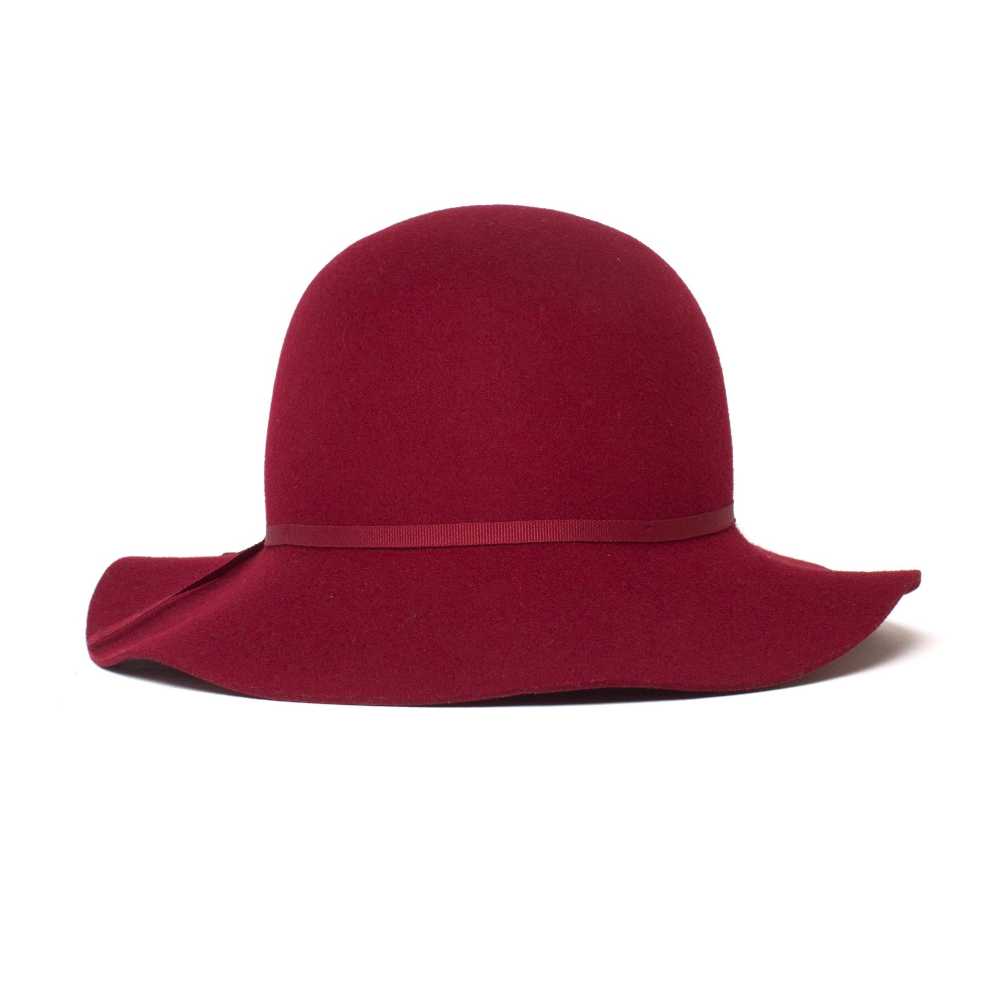 Goorin Bros. dylan riley wool blend floppy hat Red back view