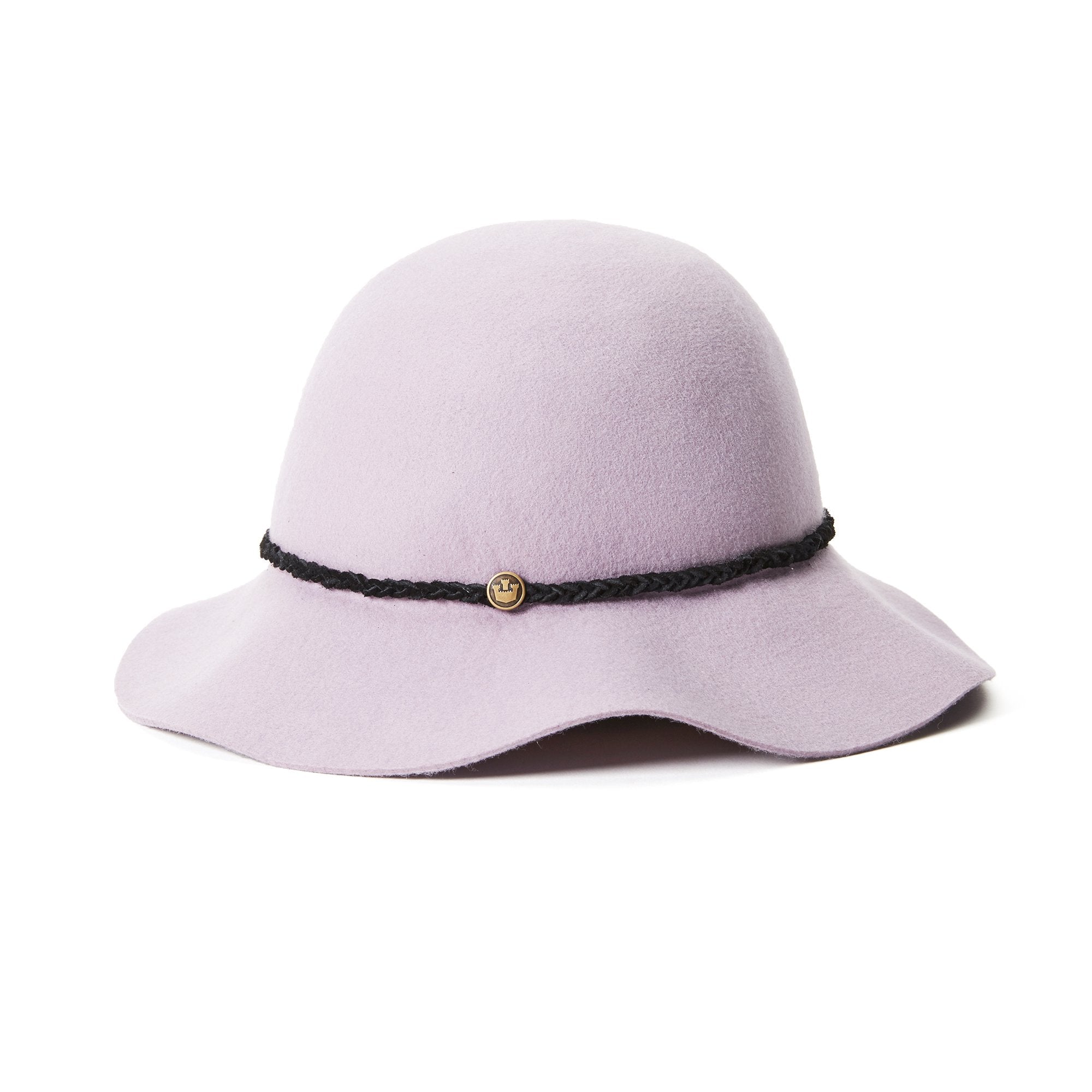 Goorin Bros. princess charlotte wool blend cloche hat Lilac side view