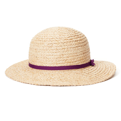 Goorin Bros. precious straw floppy hat Natural front view