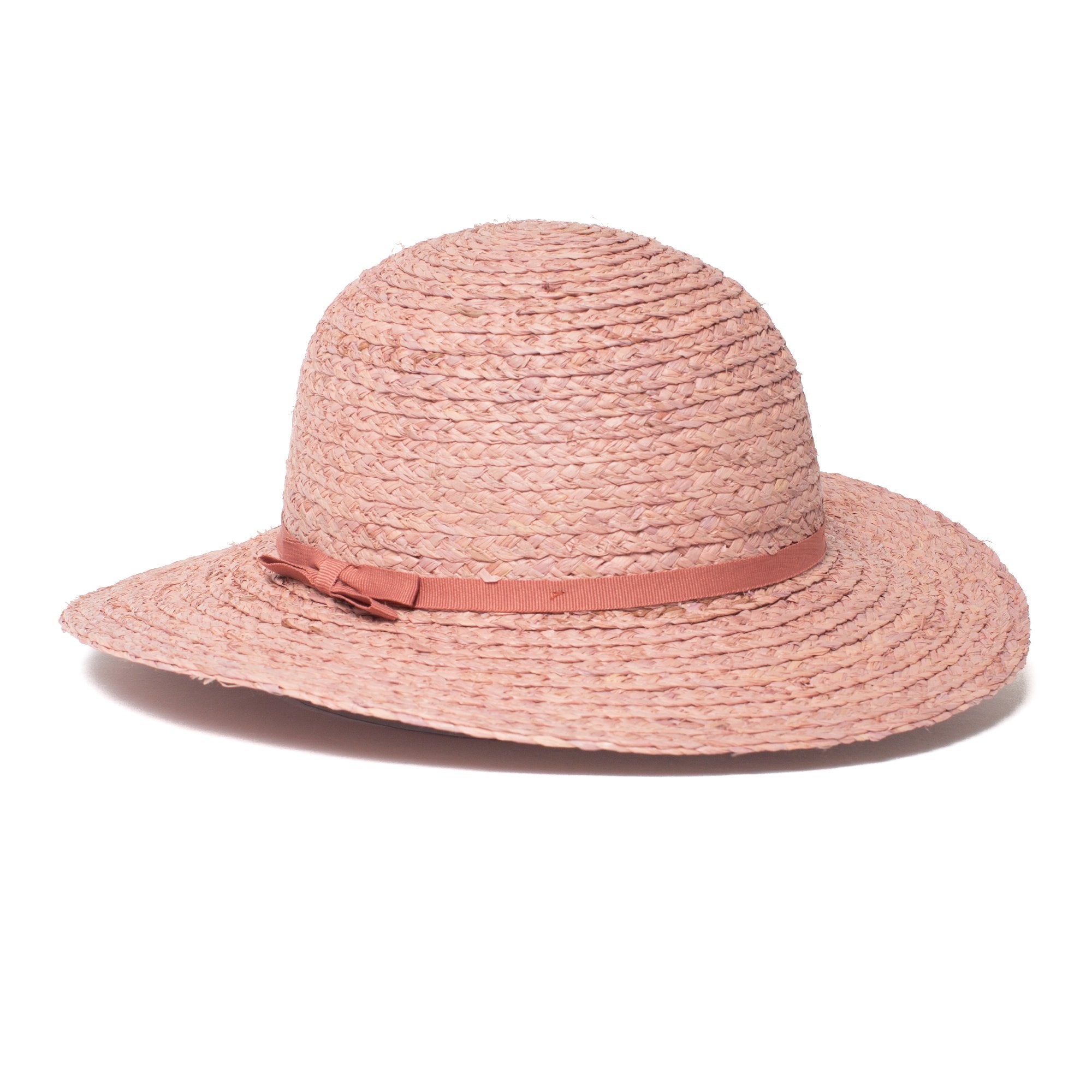 Goorin Bros. precious straw floppy hat Purple left side view