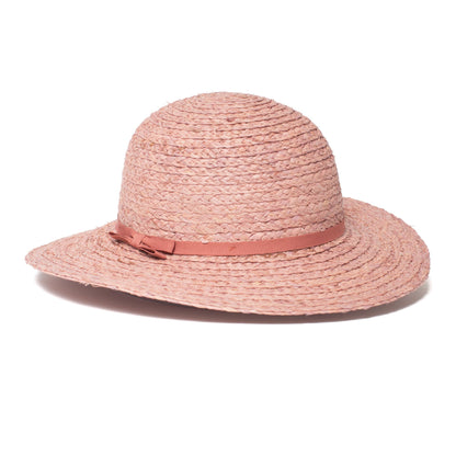 Goorin Bros. precious straw floppy hat Purple left side view