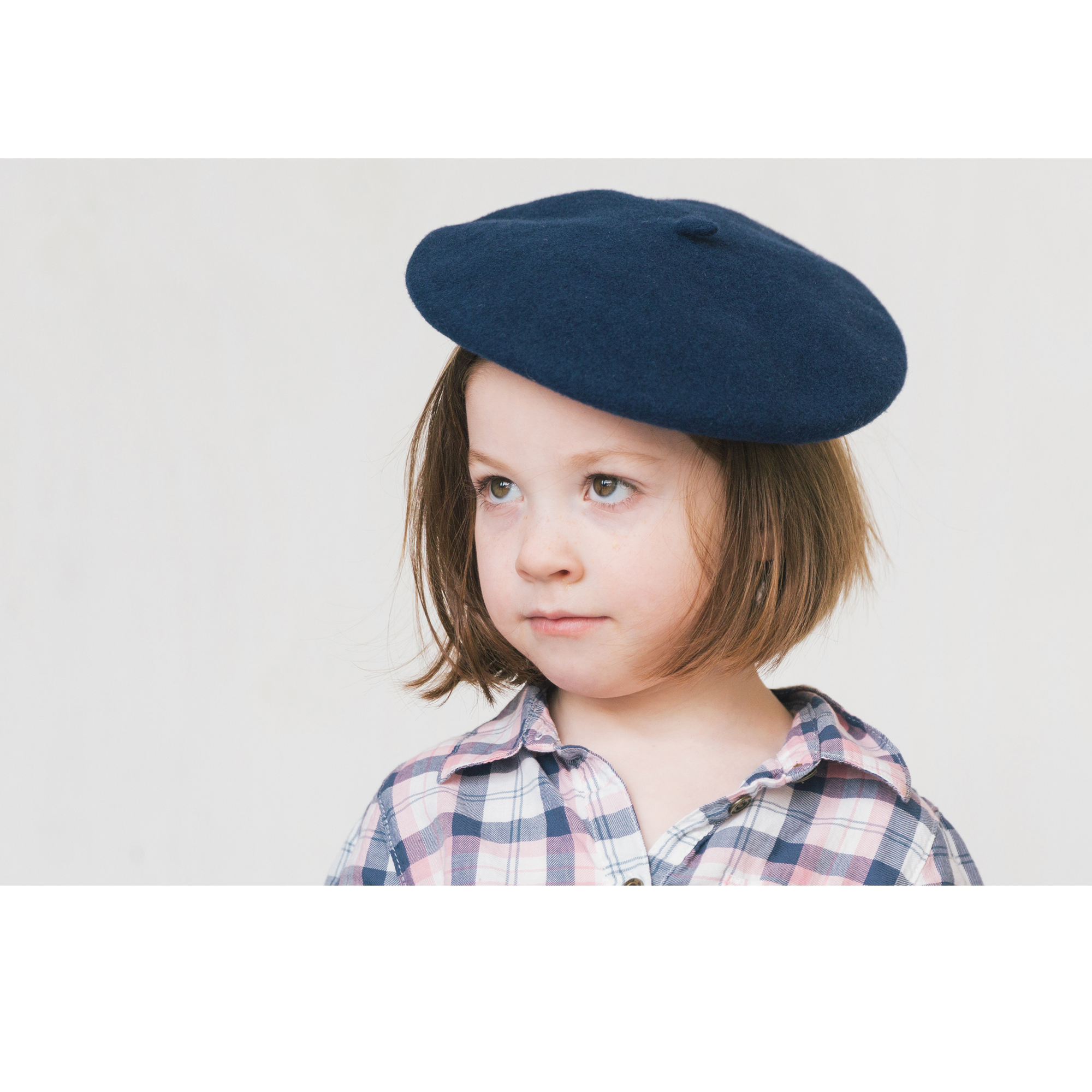 Goorin Bros. petite pierre wool blend beret hat Navy  womens styling