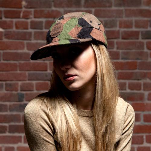Goorin Bros. diamond cut acrylic camp cap cap Brown  womens styling