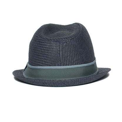 Goorin Bros. killian straw fedora Blue back view