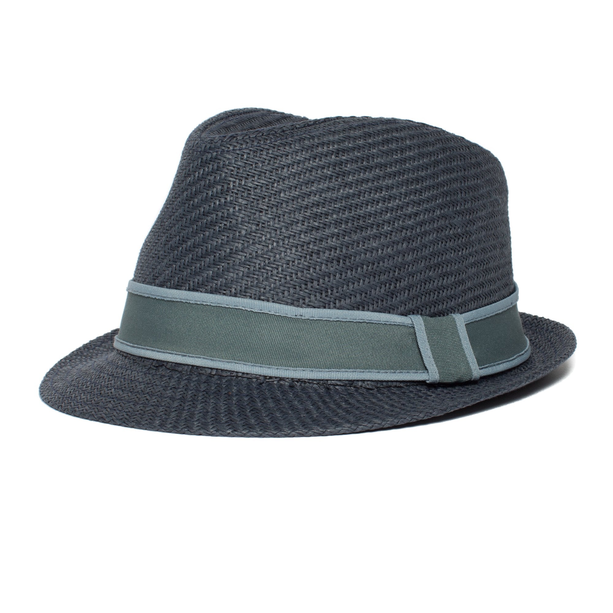 Goorin Bros. killian straw fedora Blue left side view