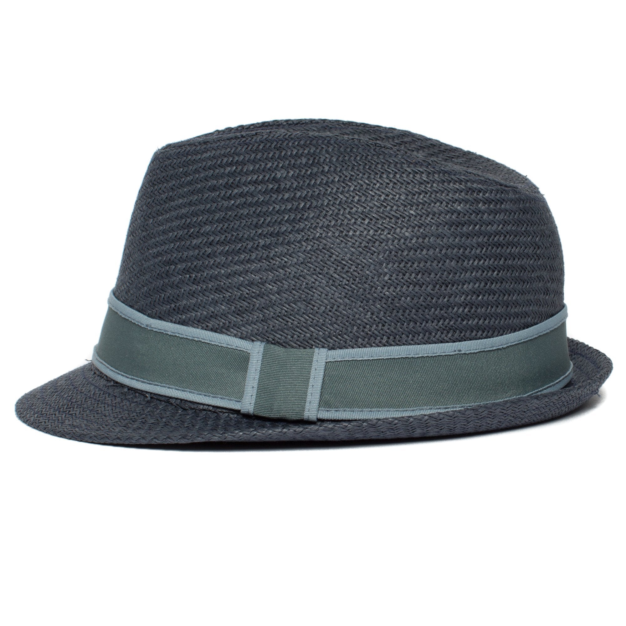 Goorin Bros. killian straw fedora Blue side view