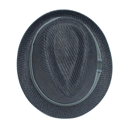 Goorin Bros. killian straw fedora Blue top view
