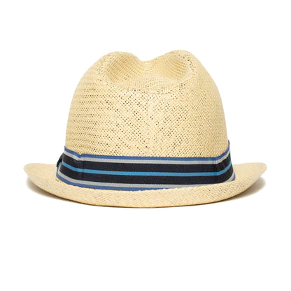 Goorin Bros. killian straw fedora Stone back view