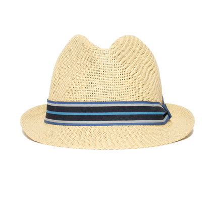 Goorin Bros. killian straw fedora Stone front view
