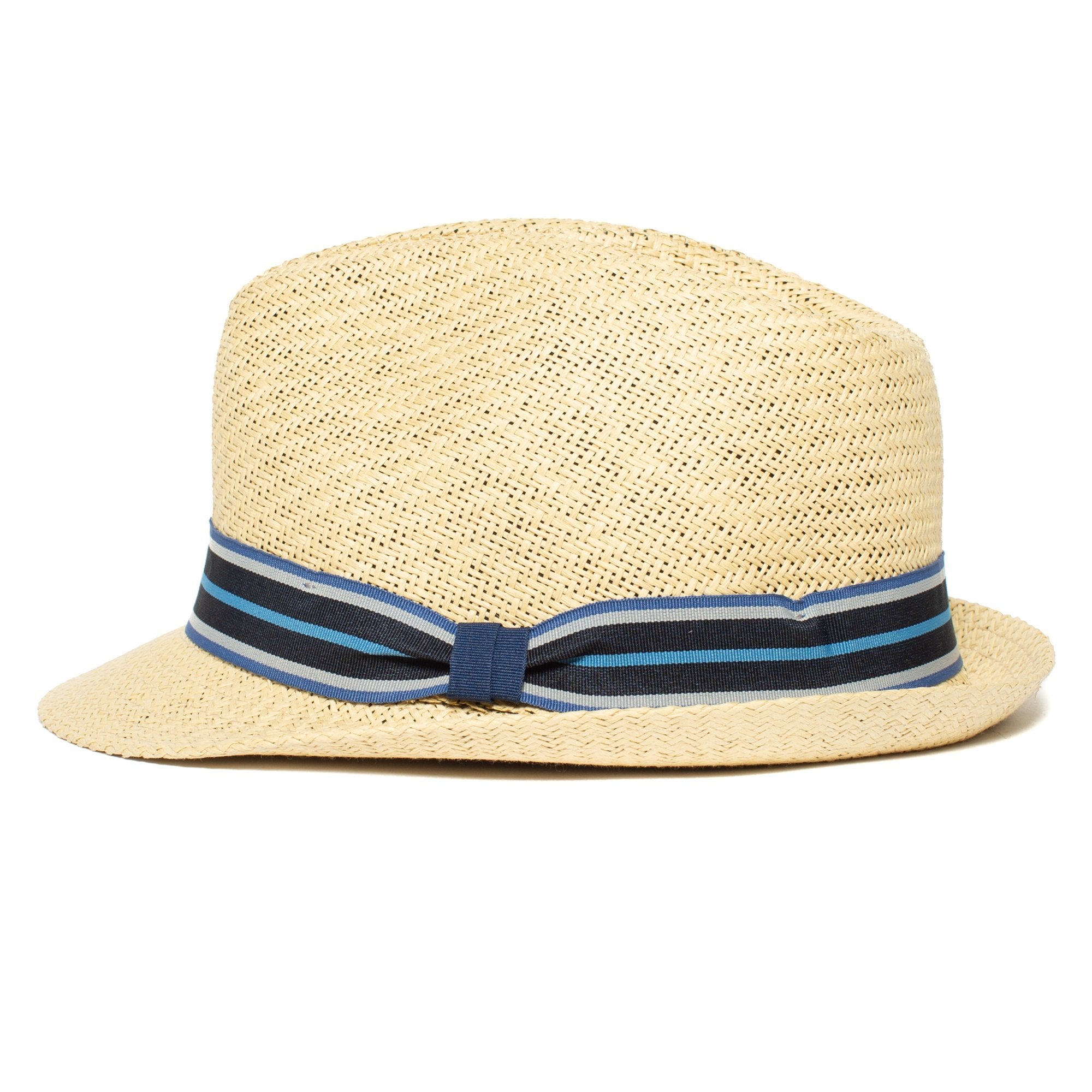Goorin Bros. killian straw fedora Stone side view