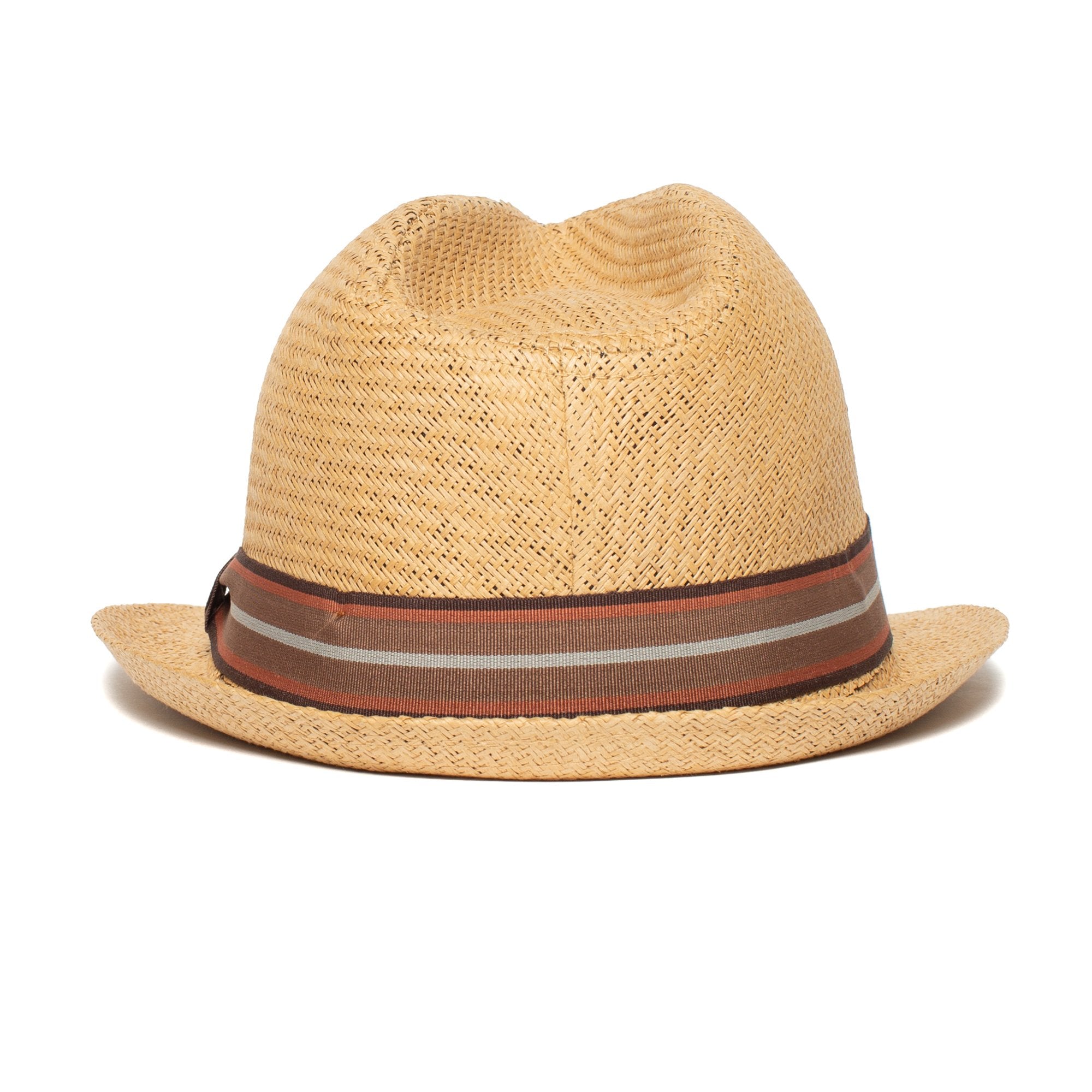 Goorin Bros. killian straw fedora Whiskey back view