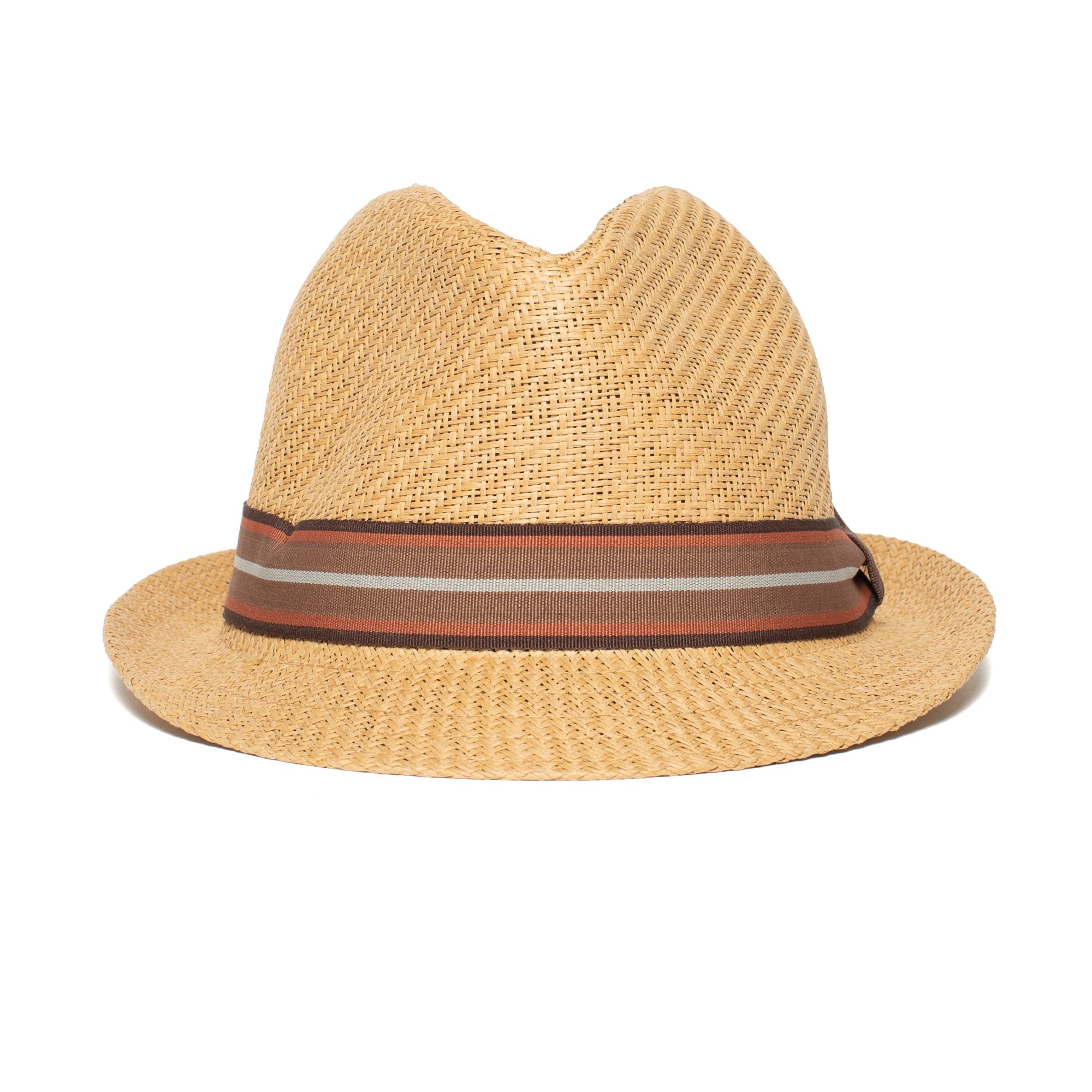 Goorin Bros. killian straw fedora Whiskey front view