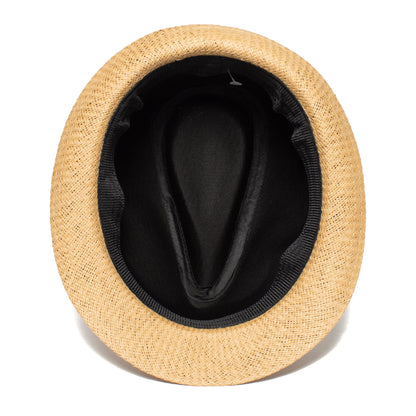 Goorin Bros. killian straw fedora Whiskey under view