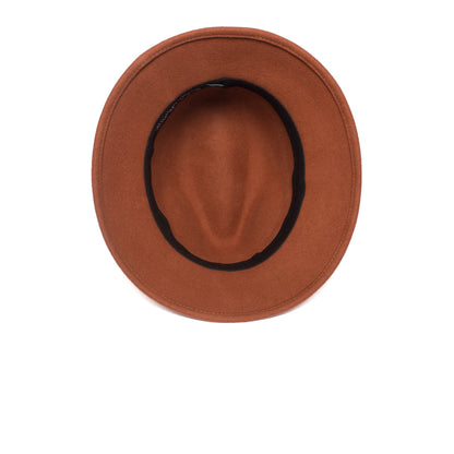 Goorin Bros. sofia wool fedora Orange under view