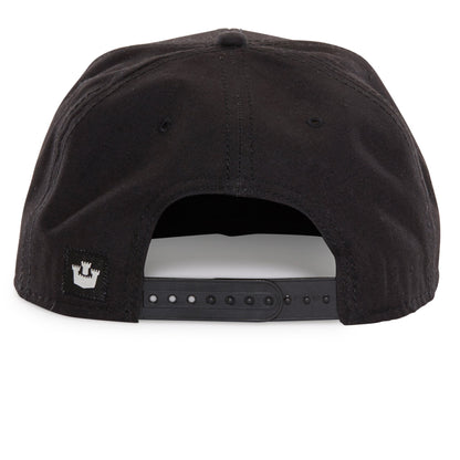 Goorin Bros. texas stars cotton flat brim baseball cap Black back view