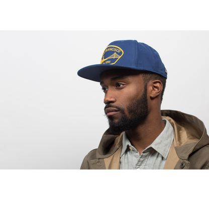 Goorin Bros. san francisco cotton flat brim baseball cap Blue  mens styling