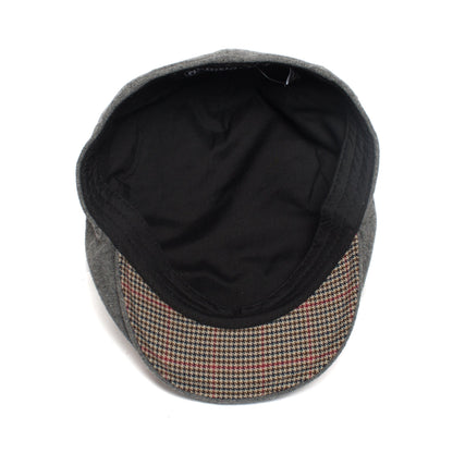 Goorin Bros. mikey wool blend drivers flatcap Charcoal under view