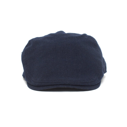 Goorin Bros. mikey wool blend drivers flatcap Navy front view