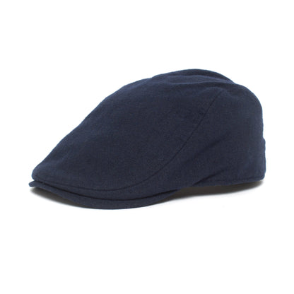 Goorin Bros. mikey wool blend drivers flatcap Navy left side view