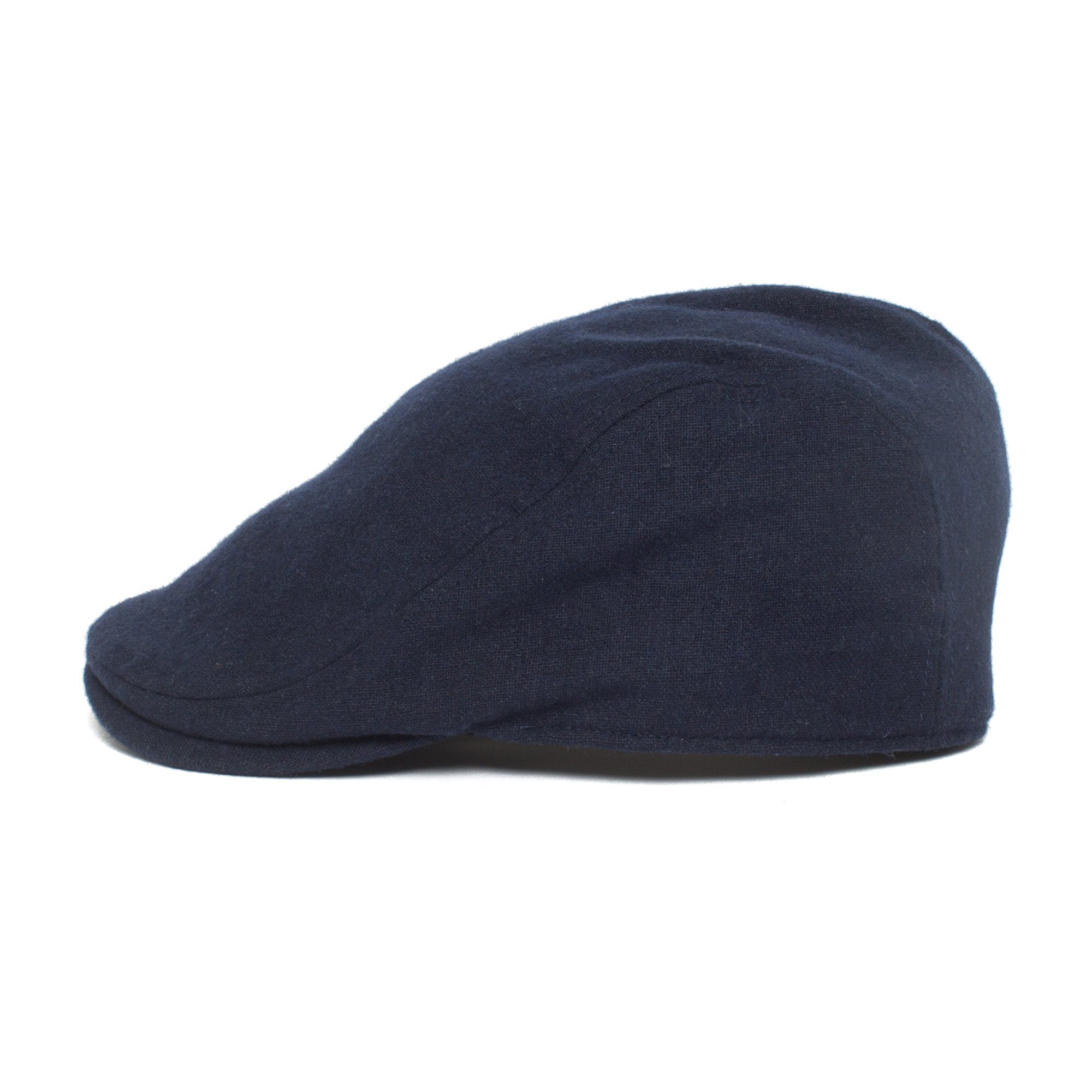 Goorin Bros. mikey wool blend drivers flatcap Navy side view