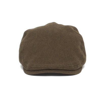 Goorin Bros. mikey wool blend drivers flatcap Olive front view