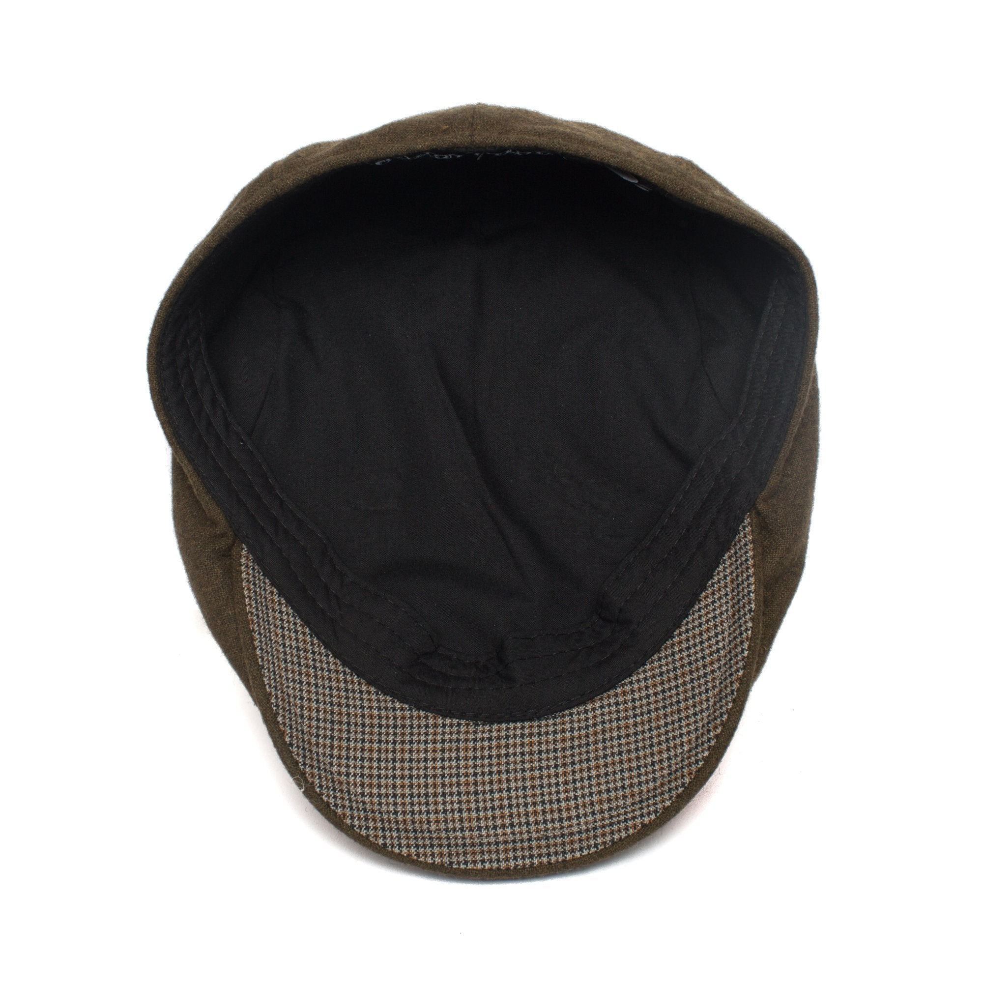 Goorin Bros. mikey wool blend drivers flatcap Olive under view
