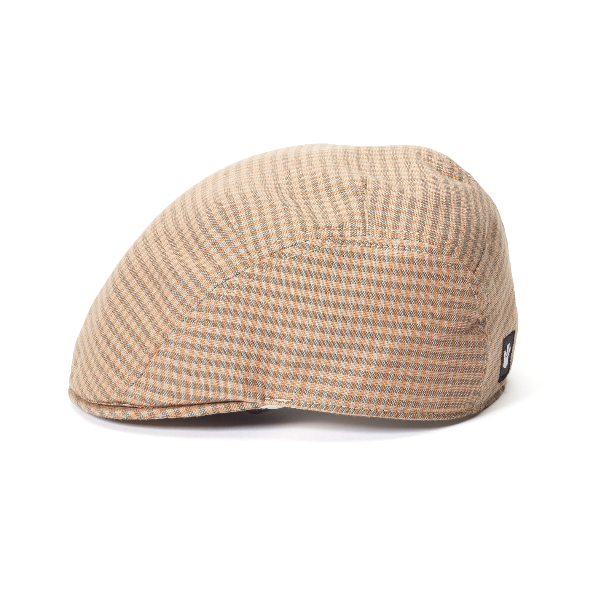 Goorin Bros. green room polyester 3 panel ivy flatcap Blue side view
