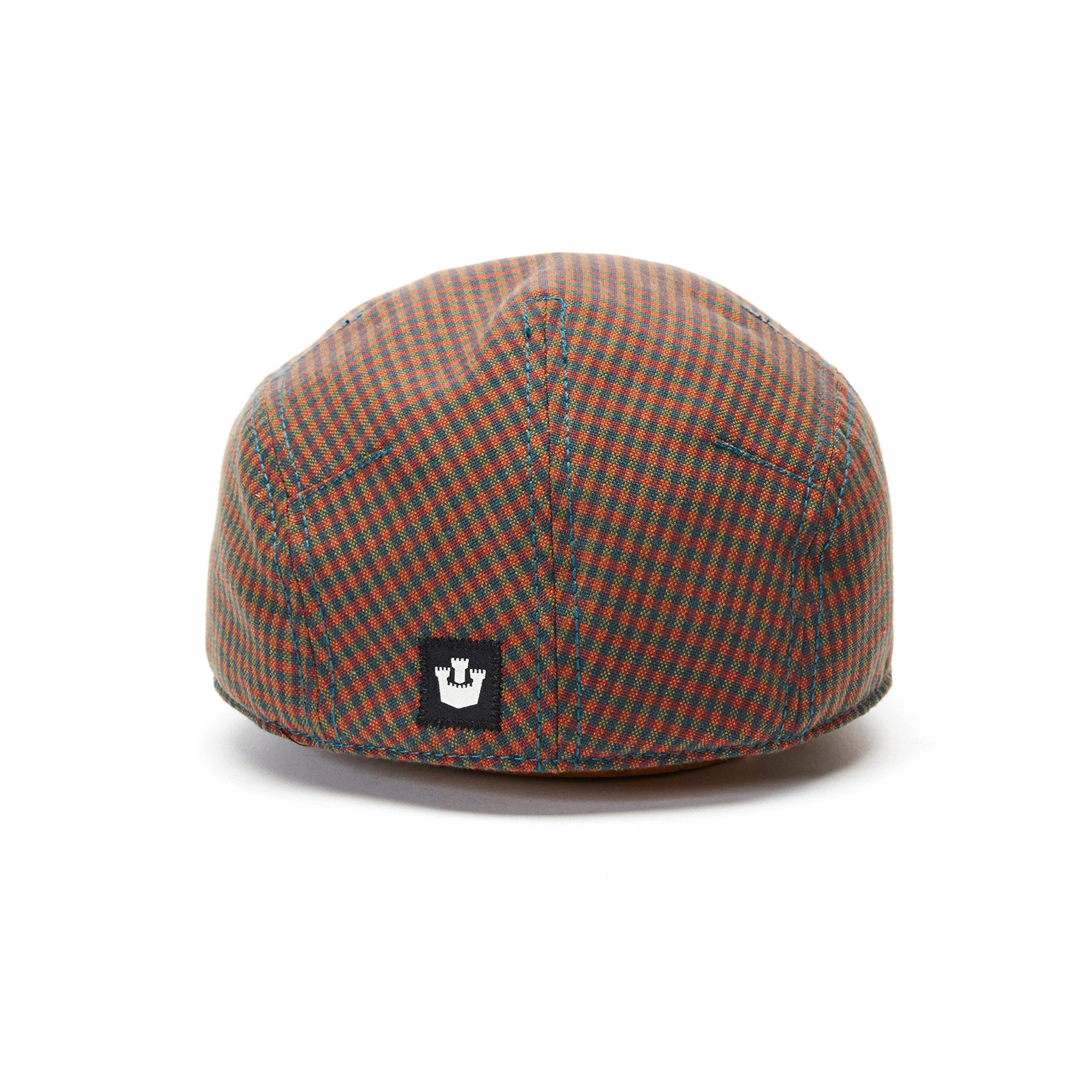 Goorin Bros. green room polyester 3 panel ivy flatcap Red back view