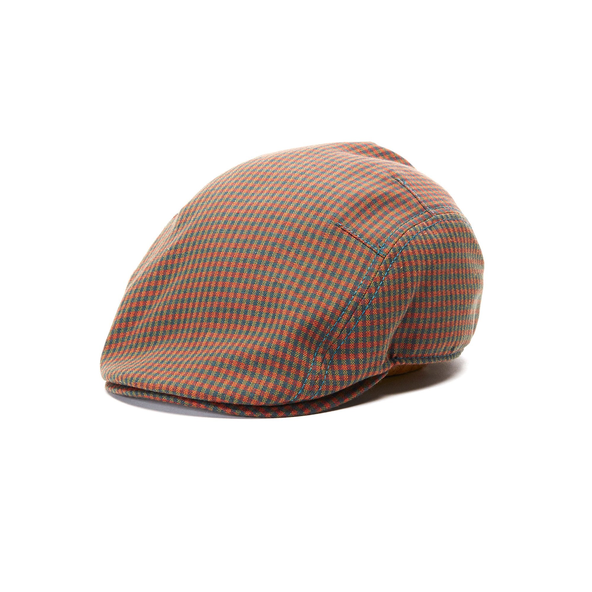 Goorin Bros. green room polyester 3 panel ivy flatcap Red left side view