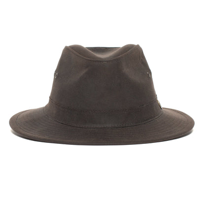 Goorin Bros. new zealand cotton classic brim fedora Brown front view