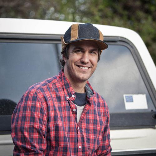 Goorin Bros. whiskey river wool blend flat brim baseball cap Black  mens styling